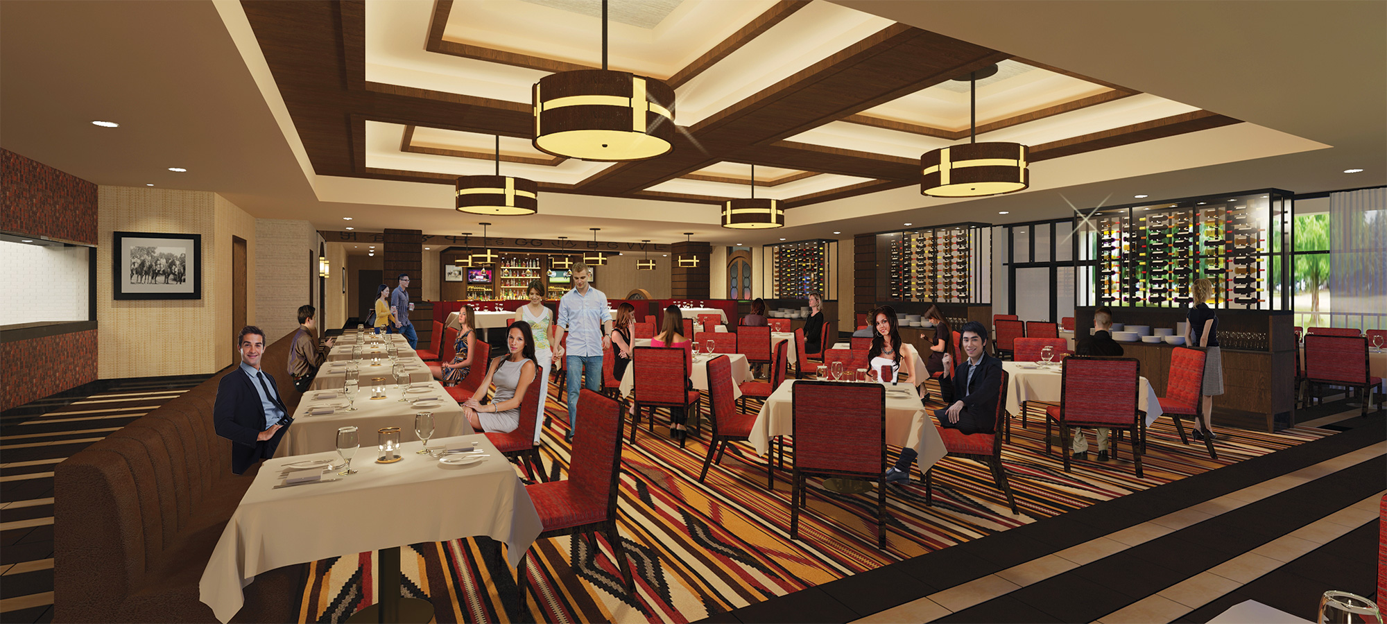 The Canyons Dining Area