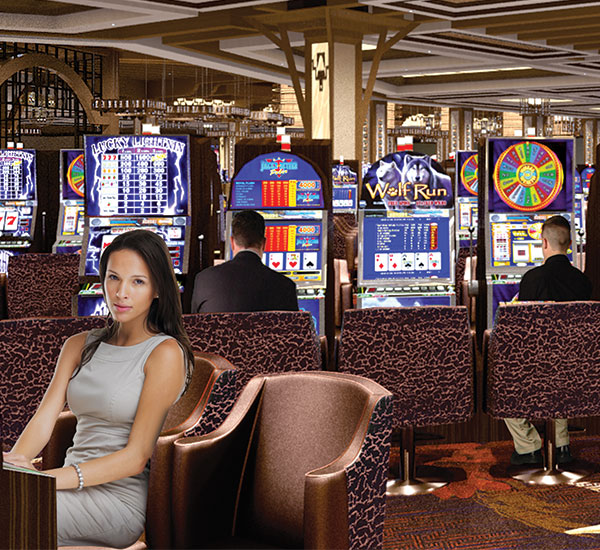 Casino floor photo