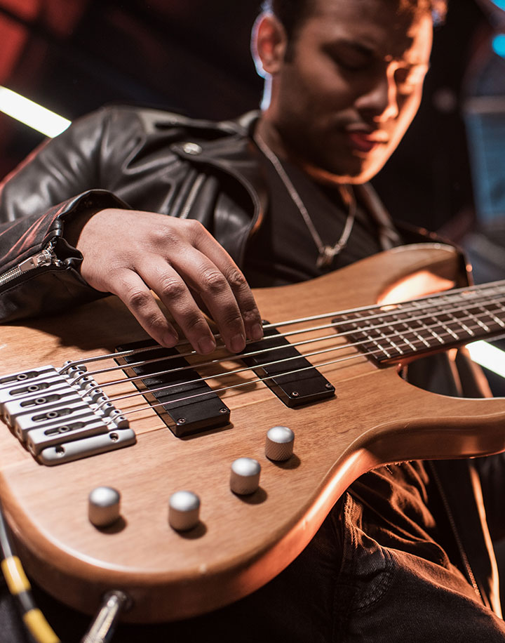 Man playing guitar